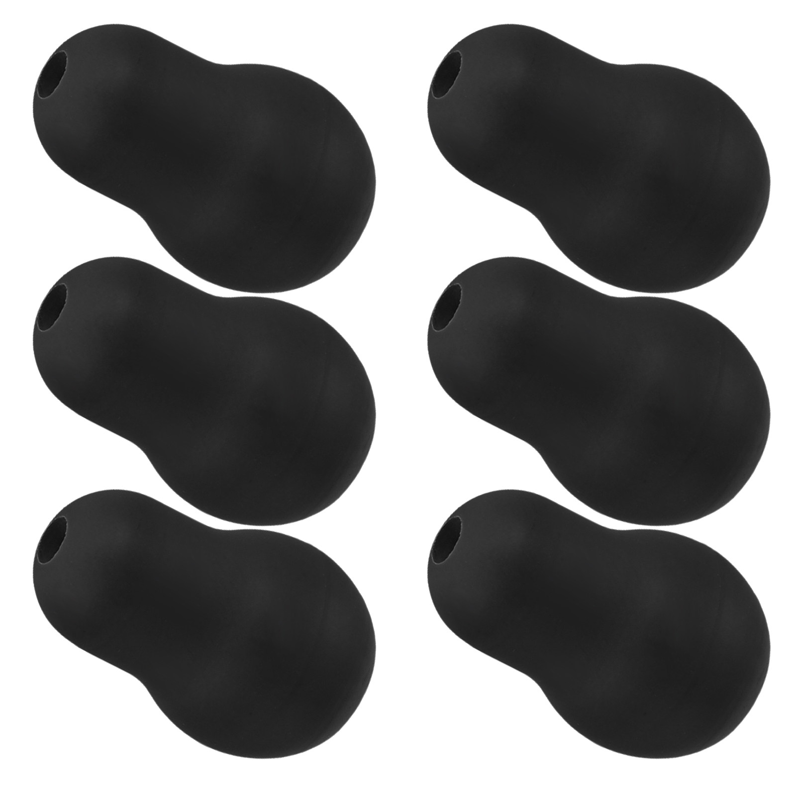 Silicone Ear Tip Replacement - 6 Peças de Pontas de Silicone