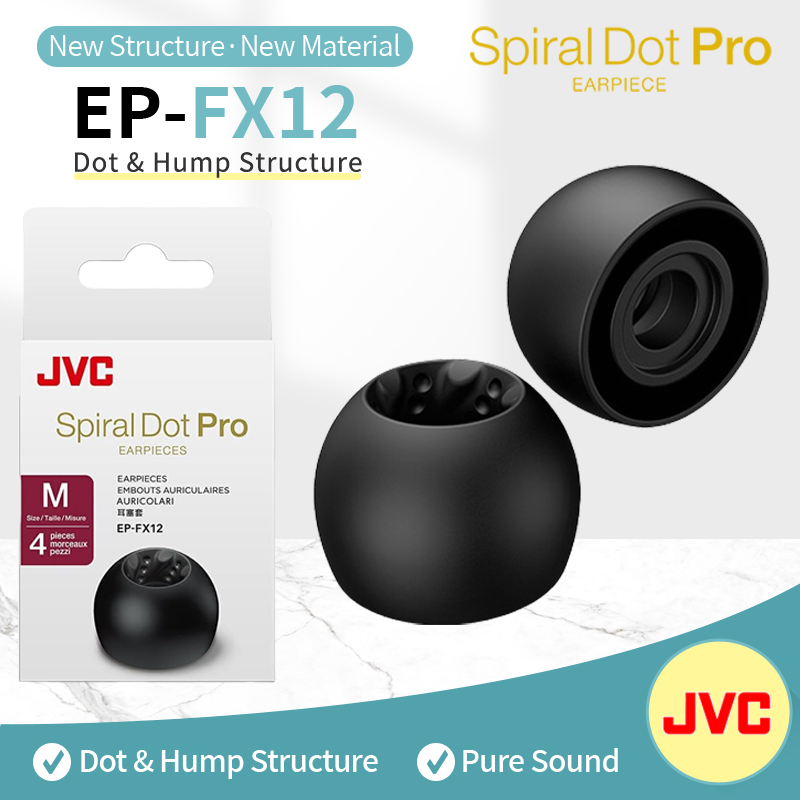 In Ear Monitor Iem - Jvc ep fx12 espiral dot pro