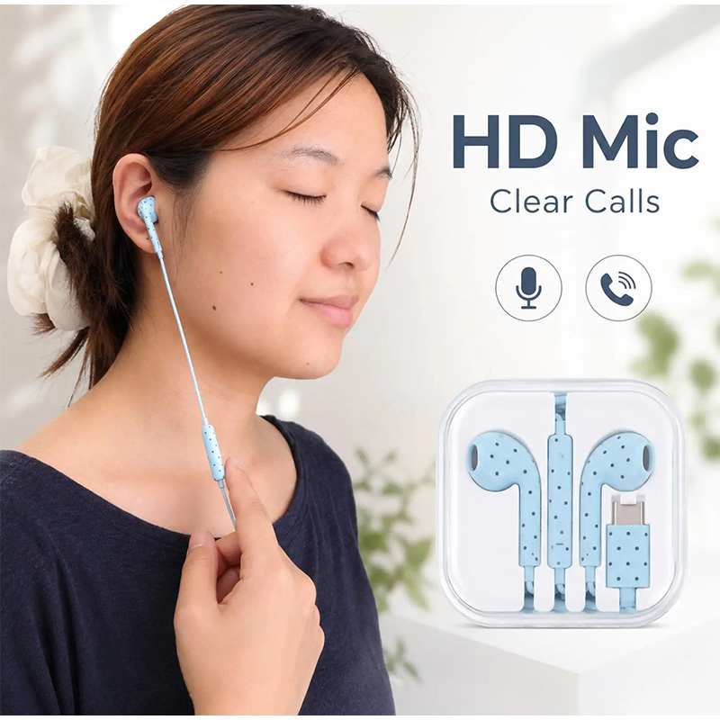 Fones de Ouvido Tipo C com Pad - Usb C Earphone avaliação e preço