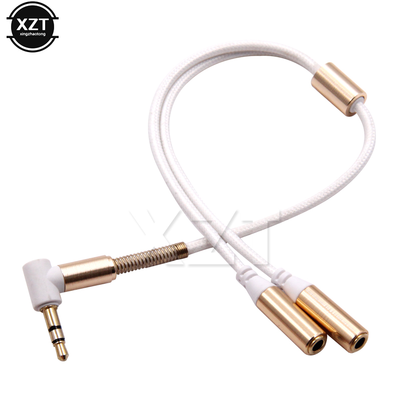 3.5mm 1 a 2 áudio aux y diviso - Audio Splitter Y avaliação e preço