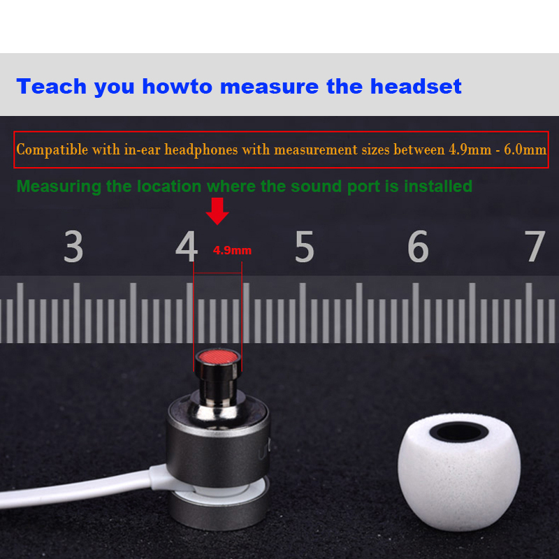 1 paranjirui pontas de espuma  - Earphone Foam Tip avaliação e preço