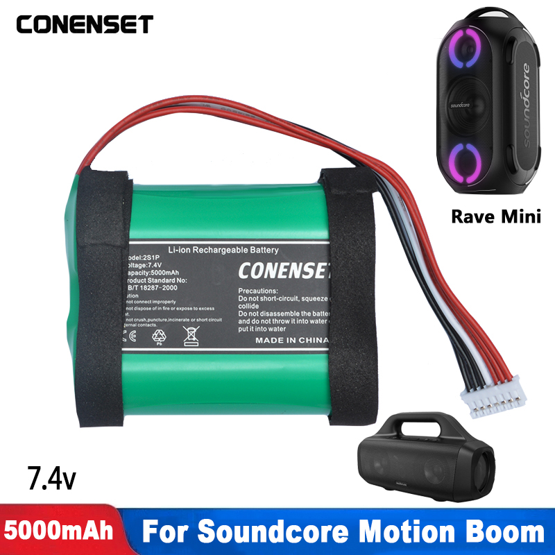 Bateria 5000mAh PA23 7.4V para - Anker Speaker Soundcore Motion+ avaliação e preço