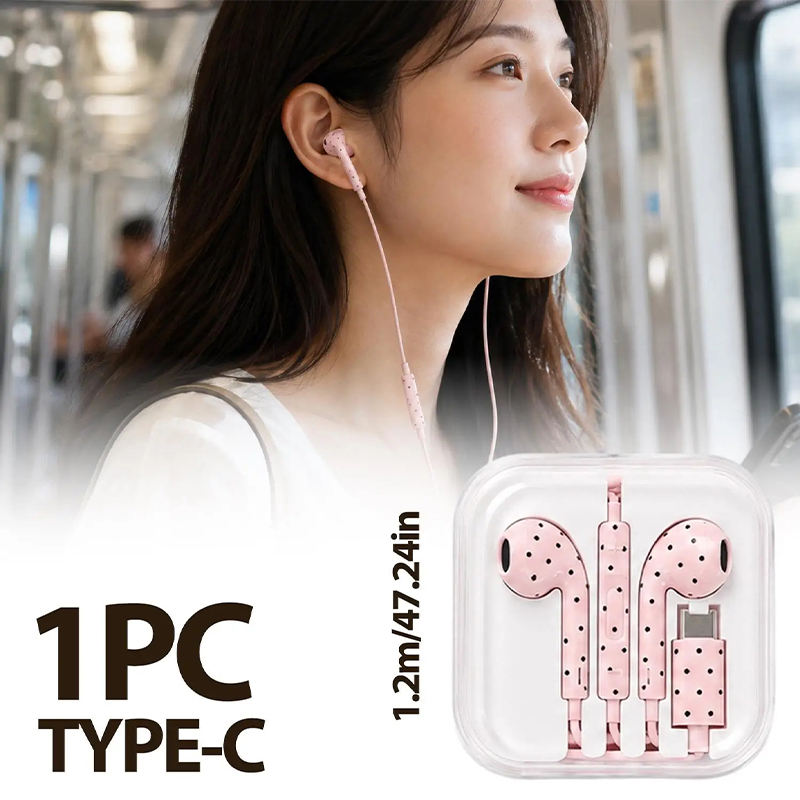 Fone de ouvido tipo C com esta - Usb C Earphone avaliação e preço