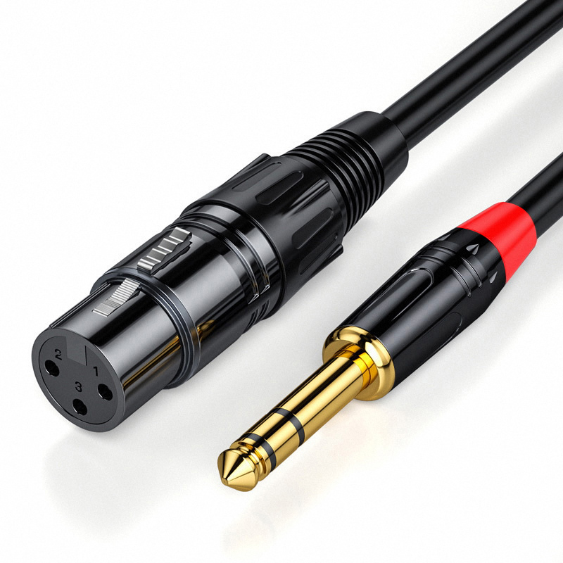 Cabo de áudio fêmea 6.5mm para - Audio Splitter Y avaliação e preço